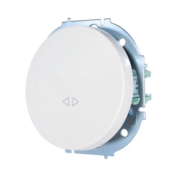 Выключатель перекрестный Lezard Osen 743-0288-107 1 клавиша белый