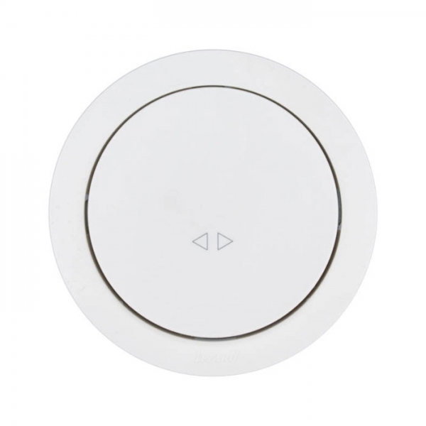 Выключатель перекрестный Lezard Osen 743-0288-107 1 клавиша белый