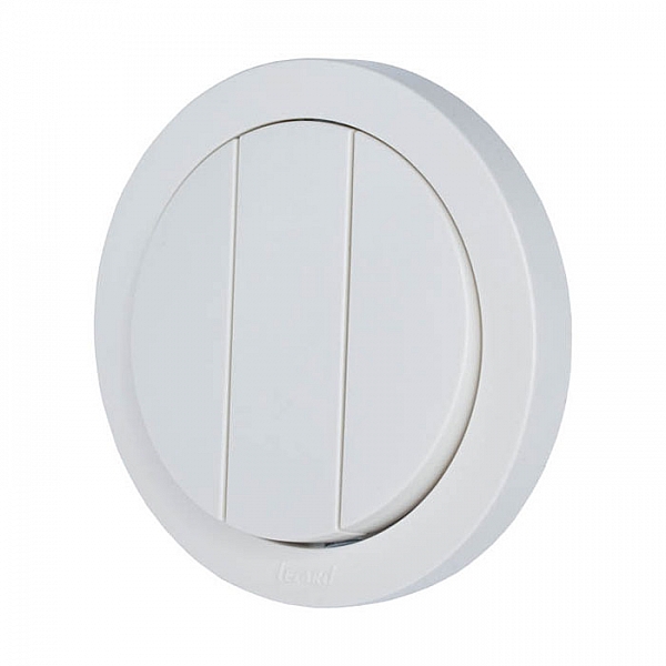 Выключатель Lezard Osen 743-0288-109 3 клавиши белый