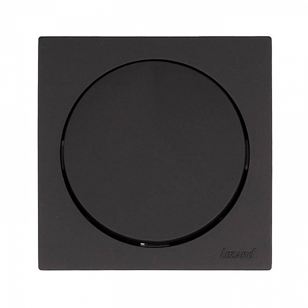 Выключатель Lezard Osen 743-4288-100 1 клавиша черный бархат