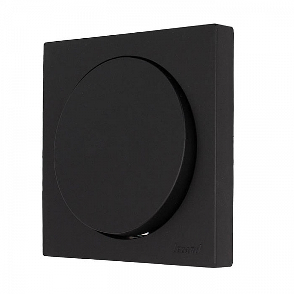 Выключатель Lezard Osen 743-4288-100 1 клавиша черный бархат