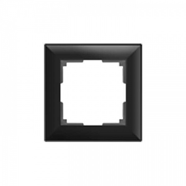 Рамка Werkel Fiore WL14-Frame-01/W0012208 a038841/a051022 1 пост черный матовый