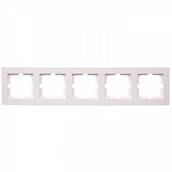 Рамка Lezard Vesna 742-3000-150 5 постов горизонтальная жемчужно-белый перламутр