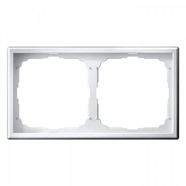 Рамка Systeme Electric ArtGallery GAL000102 2 поста белая