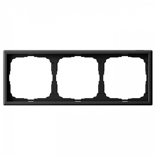 Рамка Systeme Electric ArtGallery GAL001003 3 поста карбон