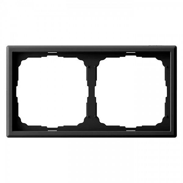 Рамка Systeme Electric ArtGallery GAL001002 2 поста карбон