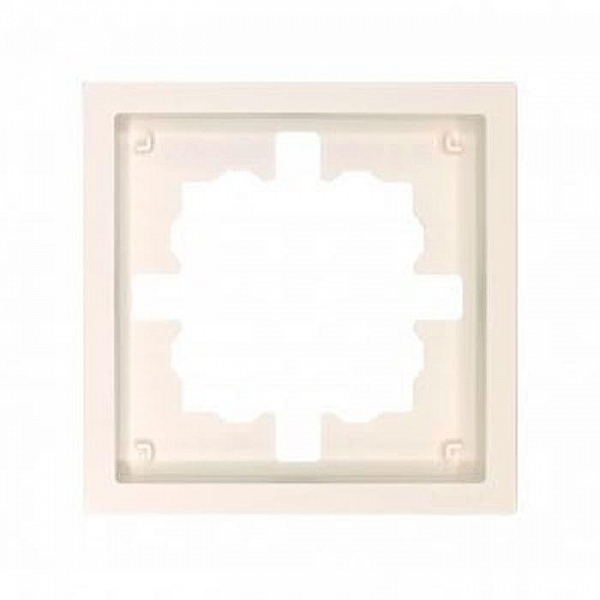 Рамка Lezard Zima 704-9000-146 1 пост слоновая кость