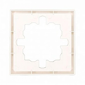 Рамка Lezard Zima 704-9000-146 1 пост слоновая кость. Изображение - 1