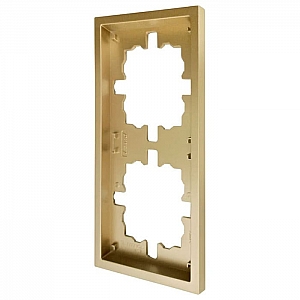 Рамка Lezard Zima 704-3600-147 2 поста золото. Изображение - 1