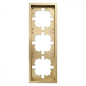 Рамка Lezard Zima 704-3600-148 3 поста золото