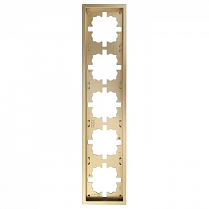 Рамка Lezard Zima 704-3600-150 5 постов золото