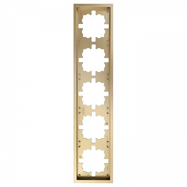 Рамка Lezard Zima 704-3600-150 5 постов золото