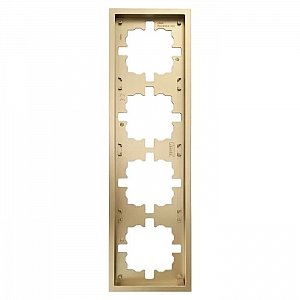 Рамка Lezard Zima 704-3600-149 4 поста золото