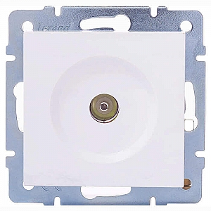 Розетка TV Lezard Vesna 742-0288-130 оконечная белая