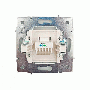 Розетка телефонная Lezard Zima 704-0288-137 белый. Изображение - 2