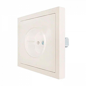 Розетка Lezard Zima 704-9088-121BQC 1 место безвинтовой без заземления ПБТ слоновая кость. Изображение - 2