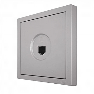 Розетка компьютерная Lezard Zima 704-7488-140 матовый серый. Изображение - 2