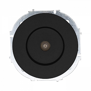 Розетка TV Lezard Osen 743-4288-130 оконечная черный бархат