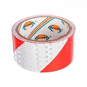 Лента светоотражающая самоклеящаяся сигнальная Aviora 302-111 48 мм*5 м. Изображение - 1