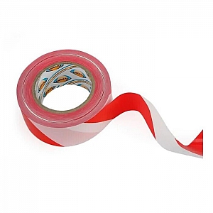 Лента сигнальная Aviora 302-011 50 мм*200 м бело-красная. Изображение - 1
