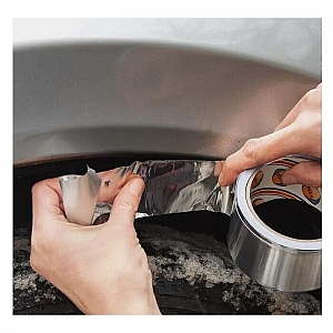 Лента алюминиевая клейкая Aviora DSAF 302-196 50 мм*10 м. Изображение - 1