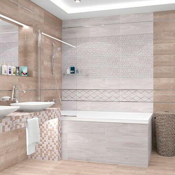 Декор Laparet Envy Attimo 17-05-11-1192-0 200*600 мм бежевый