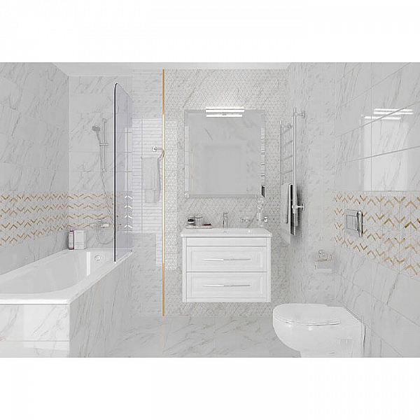 Плитка Laparet Camelot 60125 200*600 мм белый