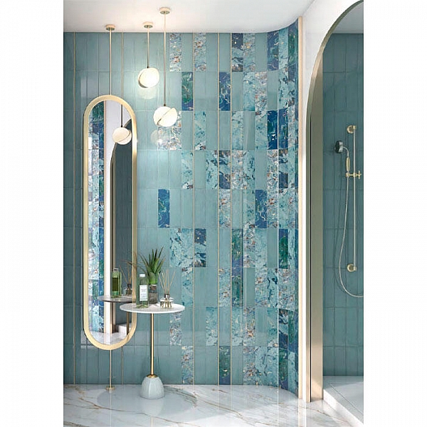 Плитка Kerama Marazzi Дарсена 9036 85*285 мм голубой