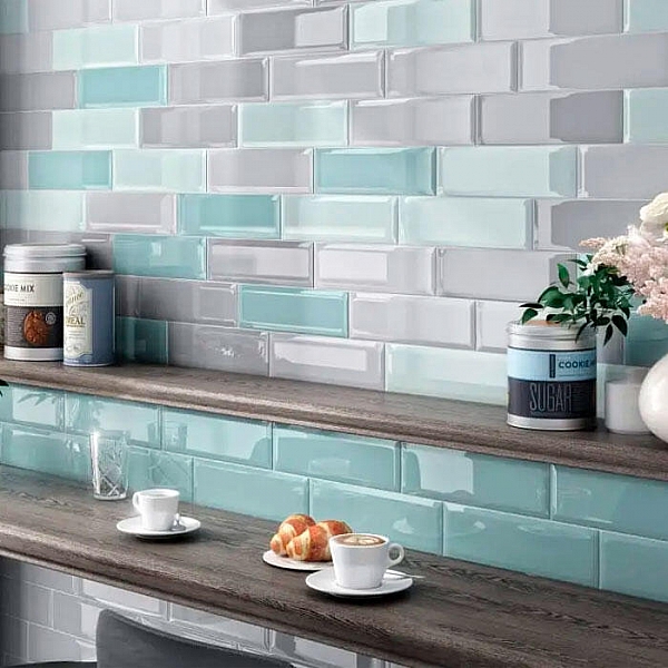 Плитка Kerama Marazzi Аккорд 9010 85*285 мм белый грань