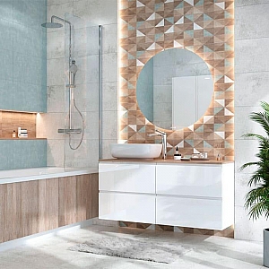 Плитка Cersanit Frosty 17553 298*598 мм светло-серый. Изображение - 3