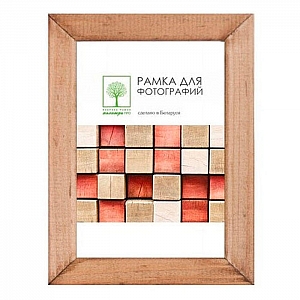 Рамка деревянная Палитра Про Д18К/4265 со стеклом 13*18 см орех
