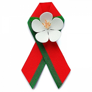 Бутоньерка Цветок Победы 70418