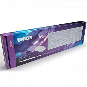 Набор беспроводной Perfeo Union USB клавиатура 96 кн + мышь 4 кн 1000-1200-1600 DPI. Изображение - 1