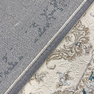 Ковер Behram Vegas T2882RE-CREAM-DBLUE 2*3 м. Изображение - 1