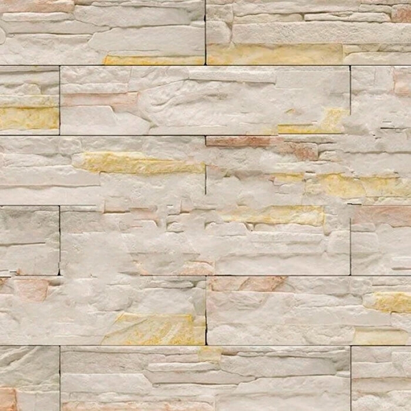 Декоративный гипсовый камень Stone Mill Сланец Рифейский 0201 слоновая кость