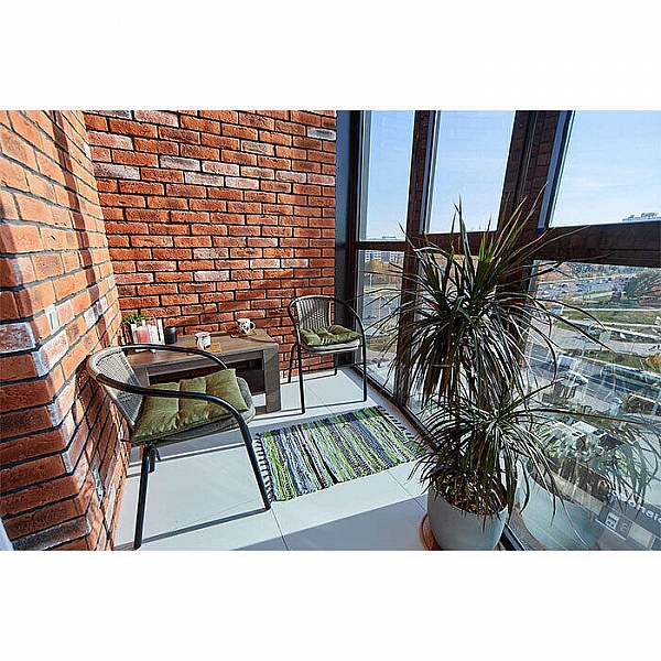 Декоративный камень Petra Византийский кирпич 07П5