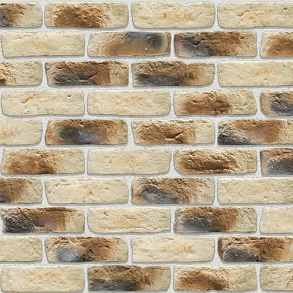 Декоративный гипсовый камень Stone Mill Кирпич Старый 0602 бежевый