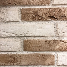 Декоративный гипсовый камень Stone Mill Кирпич Норд 3501 слоновая кость