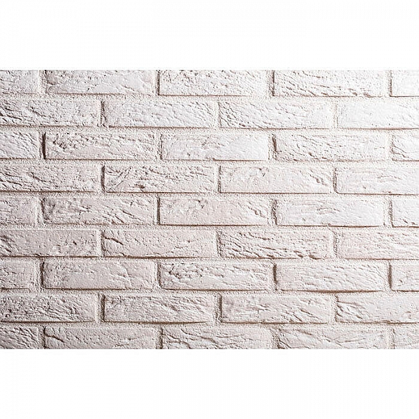 Декоративный камень РуБелЭко Кирпич Римский КР-001 белый