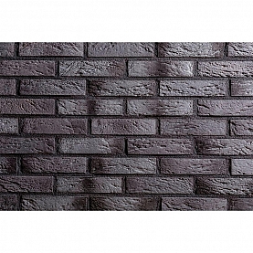 Декоративный камень РуБелЭко Кирпич Римский КР-012 графит с тонировкой