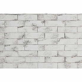 Декоративный гипсовый камень РуБелЭко Ереван 2 Е2 белый с тонировкой