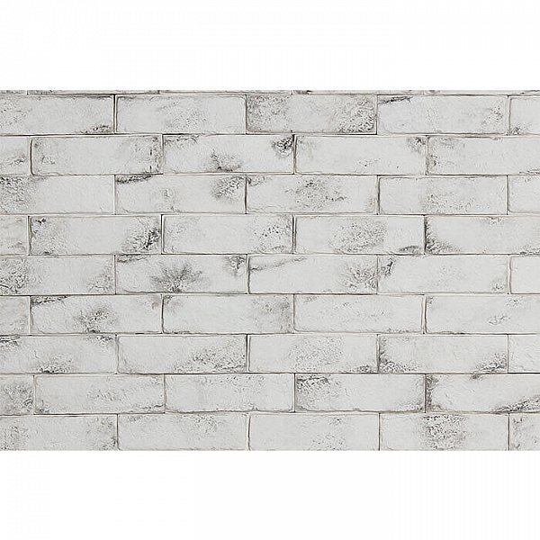 Декоративный гипсовый камень РуБелЭко Ереван 2 Е2 белый с тонировкой