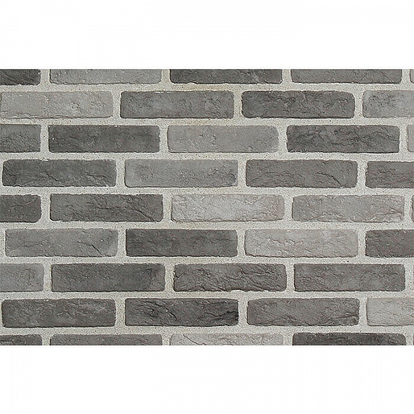 Декоративный гипсовый камень РуБелЭко Пекин 3 П3 серый