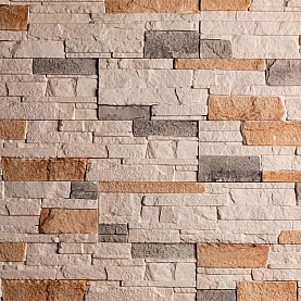 Декоративный гипсовый камень Stone Mill Сланец Аркана 2601 слоновая кость