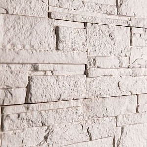 Декоративный гипсовый камень Stone Mill Сланец Аркана 2600 белый. Изображение - 2