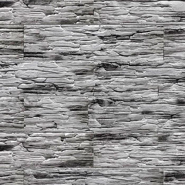Декоративный гипсовый камень Stone Mill Сланец Саянский 0109 антрацит