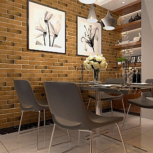 Декоративный гипсовый камень Stone Mill Кирпич Шамотный 0304 коричневый. Изображение - 1