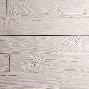 Декоративный гипсовый камень Stone Mill Сланец Доска 3800 белый