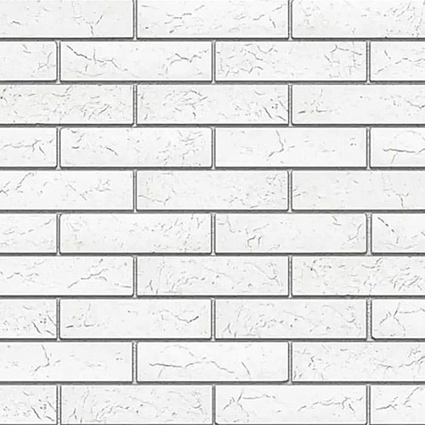 Декоративный гипсовый камень Stone Mill Кирпич Оксфорд белый 1500