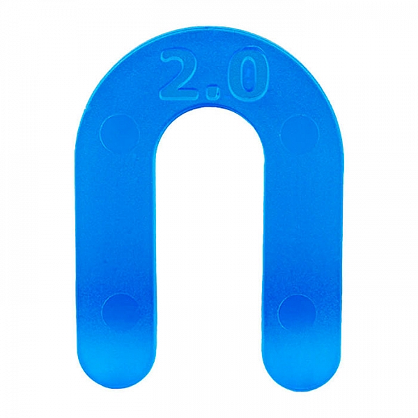 Система выравнивания плитки Plitonit Подковы дистанционные 2 мм 50 шт